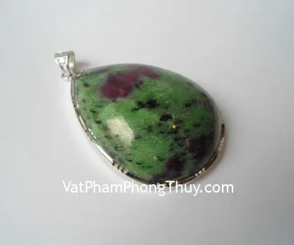Mặt đeo cổ Phật Di Lặc vân xanh (37.4g) S6627-S4-3665