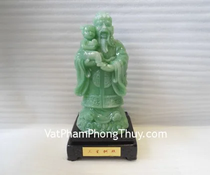 Phúc lộc thọ xanh lớn - phước tinh, lộc tinh, thọ tinh FH227G