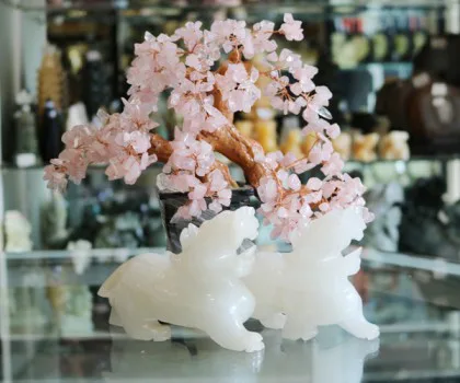 Tỳ Hưu Bach Ngoc lưng trơn FBN06
