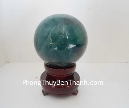 Quả cầu đá hắc ngà 605gr GM151-S1-2942