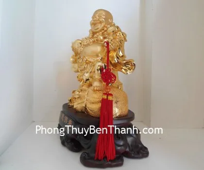 Phật Di Lạc tài tùy phật lai vàng Y094