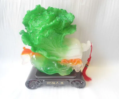 Bắp cải trên củ sâm xanh - tài phước nhân sanh H194G