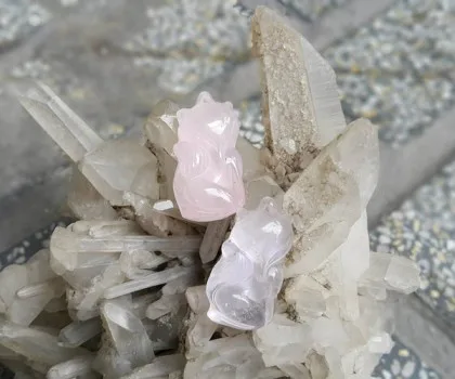 Hồ ly thạch anh hồng FS6341