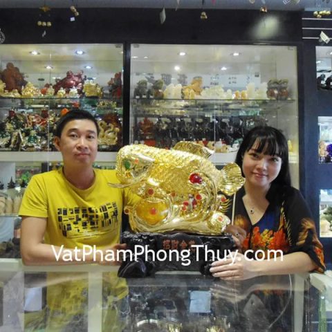 Anh Hoàng - Khách hàng mua Cá Kim Long tụ bảo như ý H288G