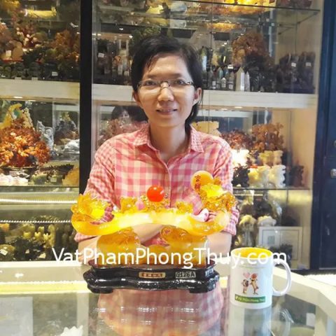 Chị Lan - khách hàng mua Gậy như ý Cát Tường Như Ý G126A