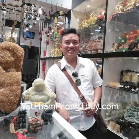 Anh Duy- khách hàng mua tỳ hưu bắc kinh đen chuẩn BKD-S và thiềm thừ ngọc hoàng long tam thể TT-HL-S4-5072