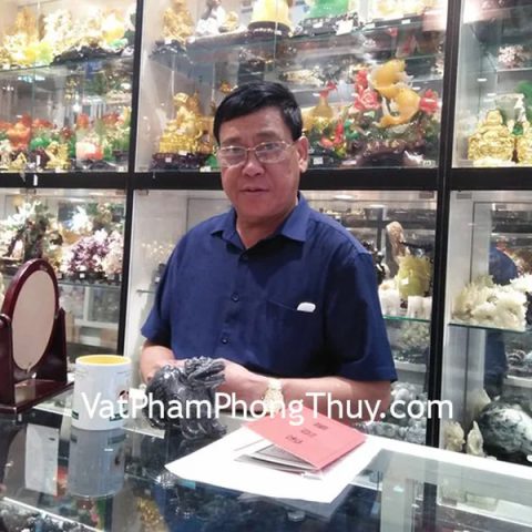 Chú Cảnh - khách hàng mua tỳ hưu bắc kinh đen trung BKD-M và bắc kinh trắng trung BKT-M