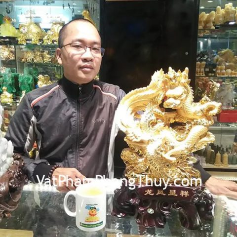 Anh Khanh - Khách hàng mua Tượng long phụng tường trình C071A